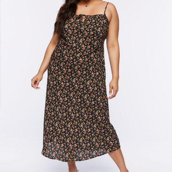 Forever 21 Dresses & Skirts - Forever 21 Floral Maxi Dress Size 2X NWT